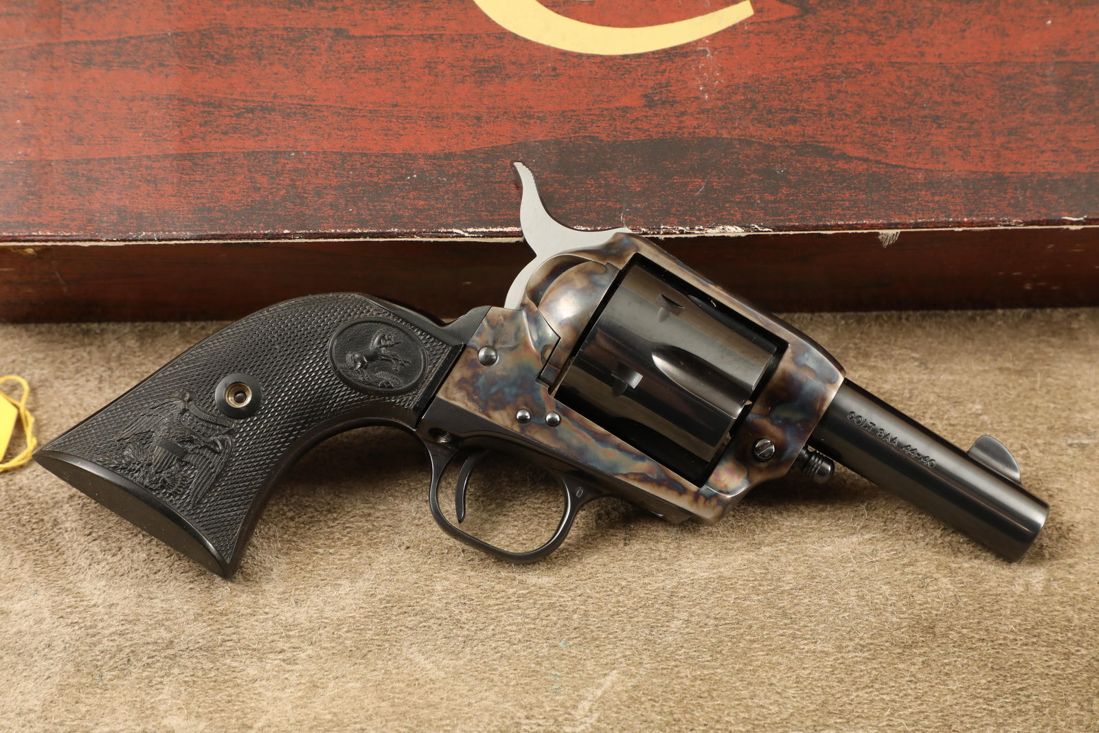 Boxed Colt Single Action Army SAA 3rd Gen Sheriff's Model 3" .44-40 Revolver, 1980 ATF C&R (1 of 20)