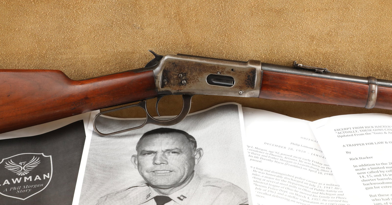 Prohibition Police Winchester 1894 ’94 Trapper Carbine 15" .30-30 Lever Action Rifle 1928 C&R (1 of 20)