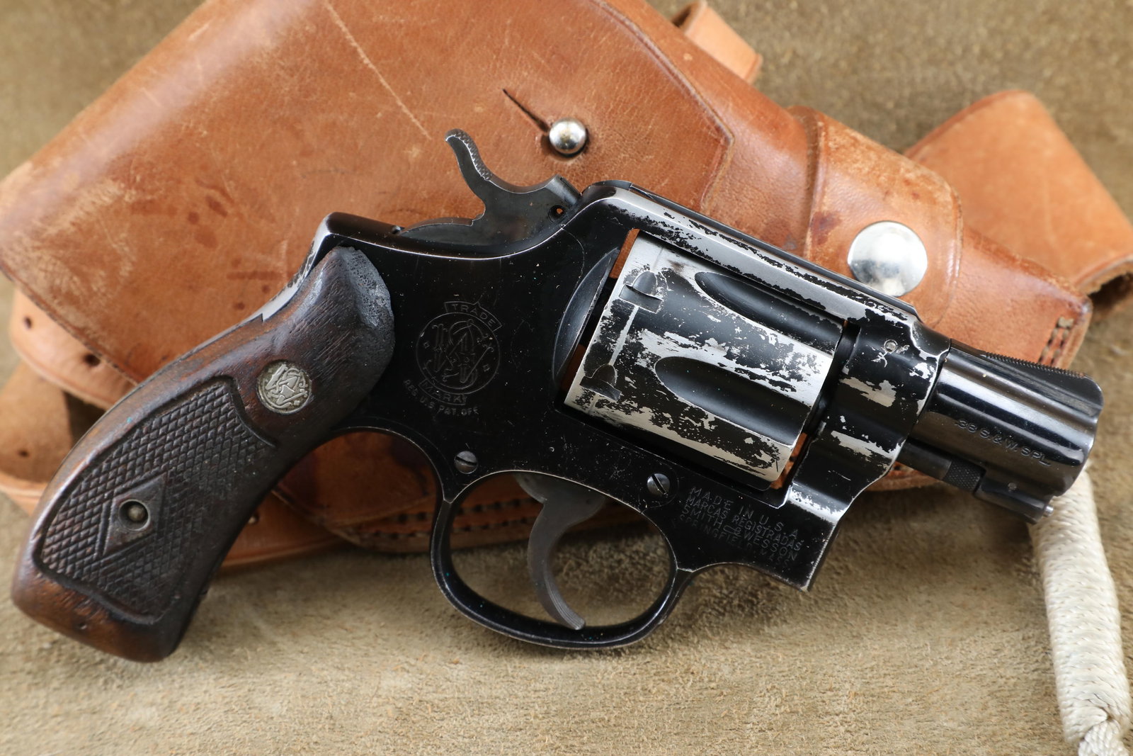 USAF Smith & Wesson S&W Model M13 Aircrewman .38 Spl 2" Revolver 1954-1956 C&R (1 of 20)