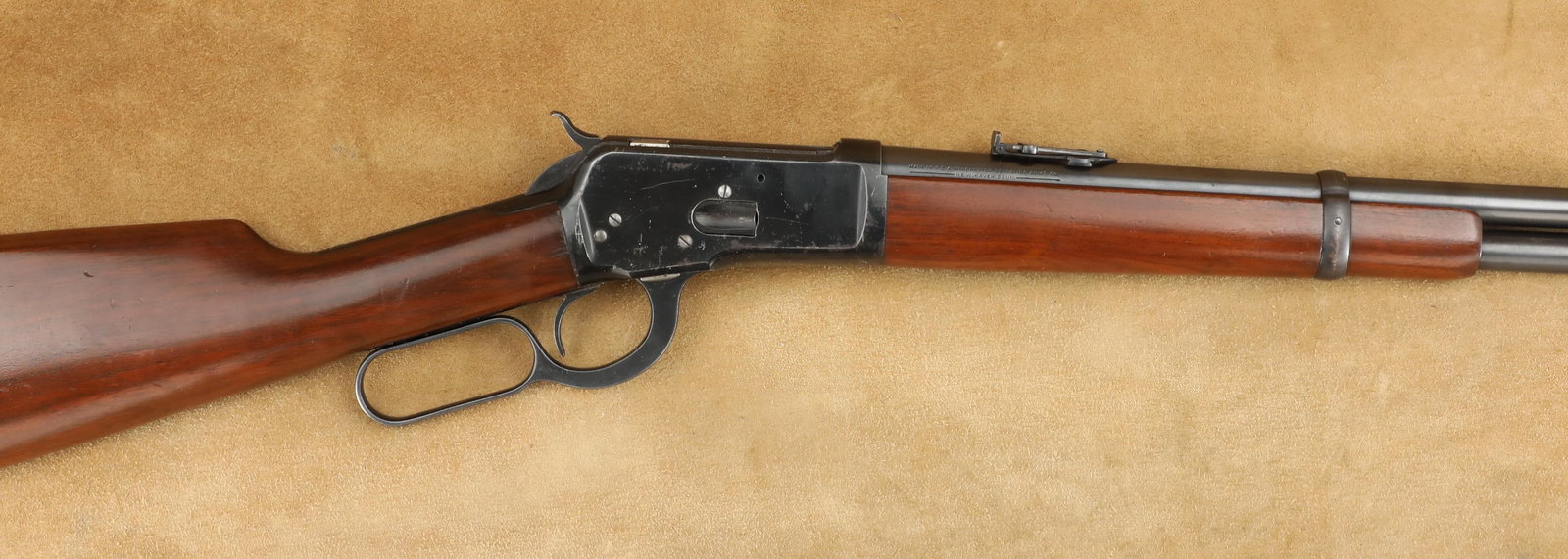 Pre-64 Winchester Model 1892 Saddle Ring Carbine SRC 20?? .38 WCF Lever Action Rifle 1929 C&R (1 of 20)