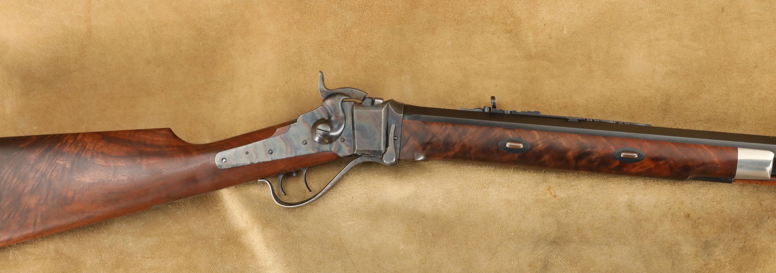 Rare Factory Made Shiloh Sharps Model 1874 Gemmer 30" .45-110 Single Shot Rifle, 1998 (1 of 20)