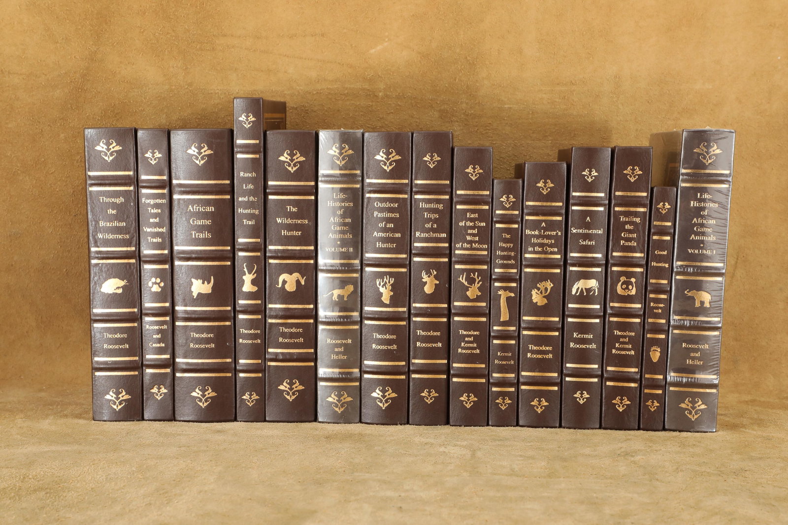 "The Theodore Roosevelt Classics Library Of Hunting & Outdoor Adventure" 15 Volume Complete Book Set (1 of 20)