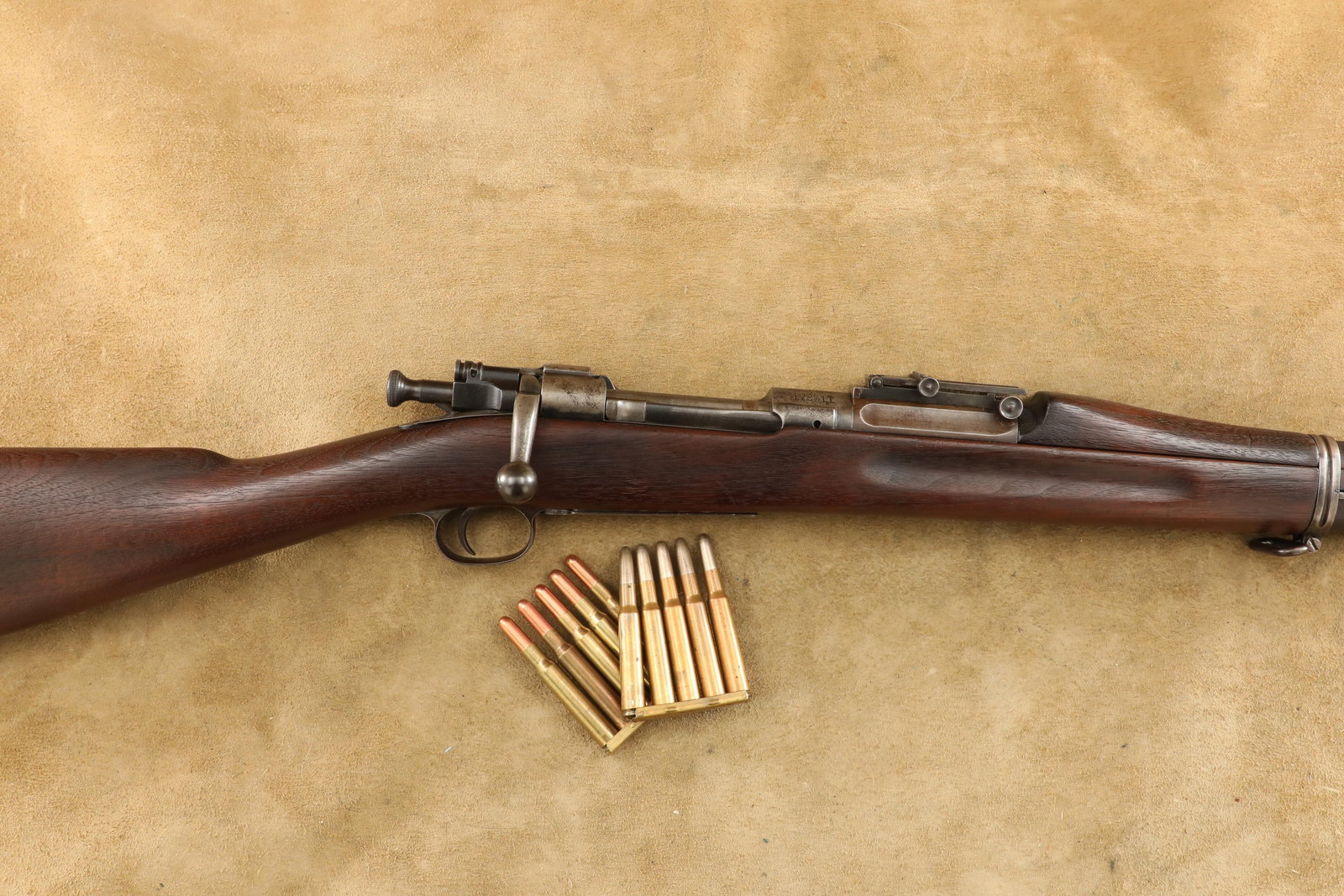 Early Springfield Armory US Model 1903 24" .30-03 Military Bolt Action Rifle, 1906 C&R: Make: Springfield Armory Model: 1903, 1905 Pattern Serial Number: 172311 Year of Manufacture: 1906, 3-06 Barrel Date Caliber: .30-03 Springfield Ac