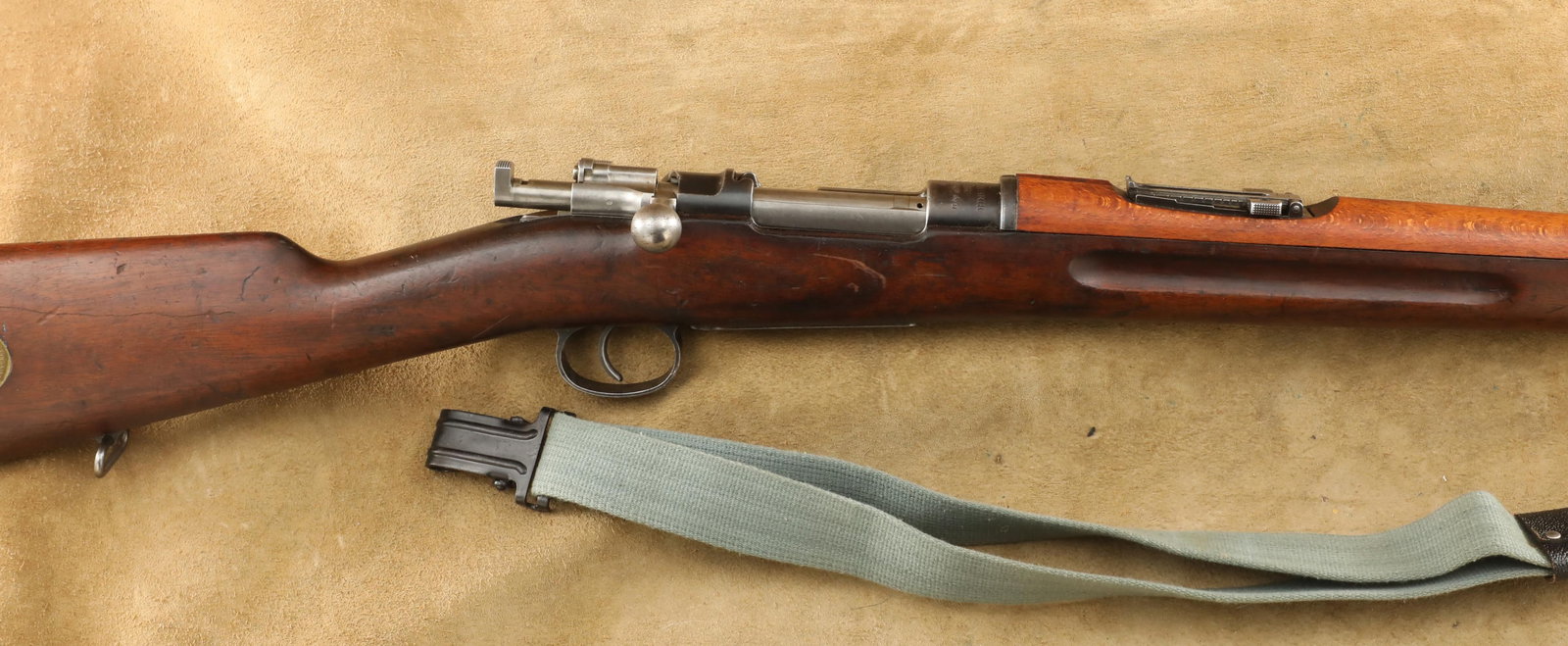 Swedish Contract Mauser Model 1896 6.5x55mm 29" Bolt Action Rifle & Sling, MFD 1899 C&R (1 of 20)