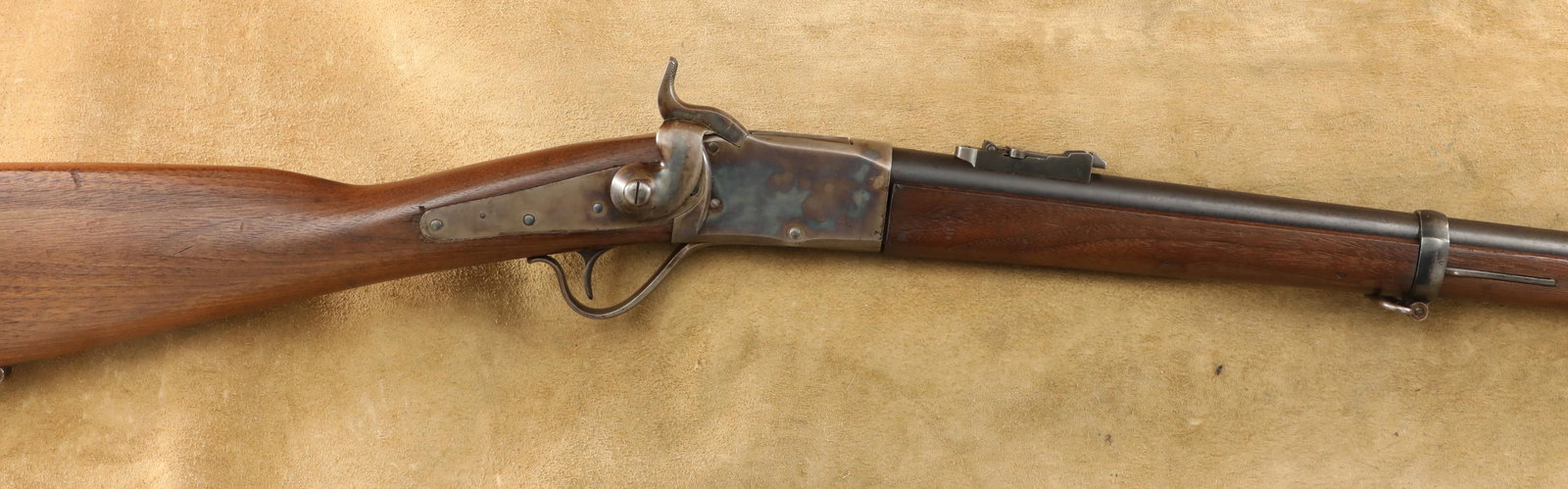 German Capture French Providence Peabody .43 Spanish Single Shot Rifle, 1870-1871 Antique (1 of 20)