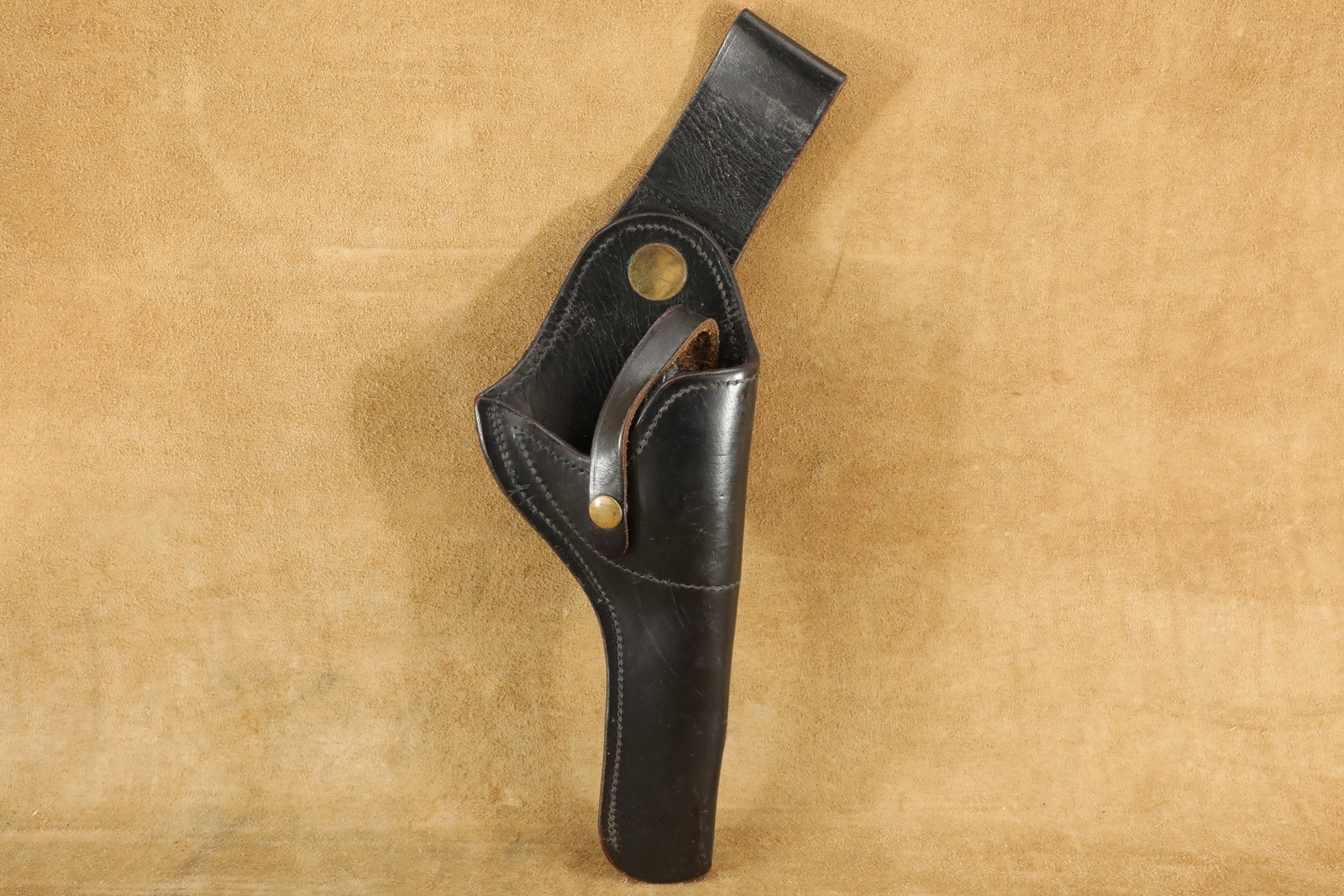 Vintage Ed Bohlin Holster 41 Patrolman Holster For 6" Double Action Revolvers (1 of 12)