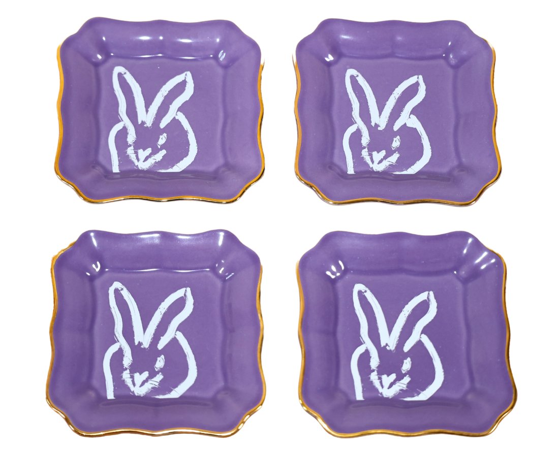 Hunt Slonem "Hop Up Shop" Portrait Plates (1 of 4)