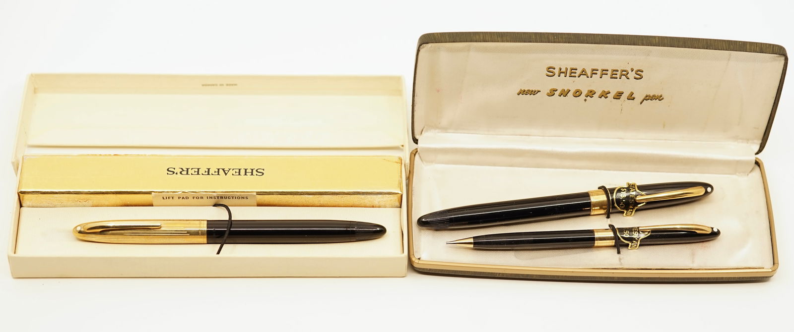 Sheaffer Snorkel New Old Stock Fountain Pen & Set (3) (1 of 2)