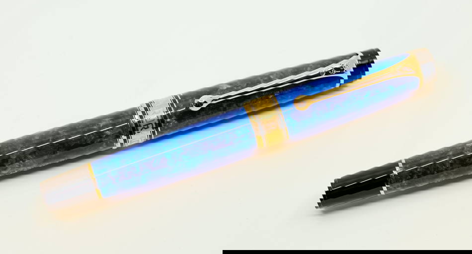 Aurora Optima Mare Limited Edition Fountain Pen, Boxed - Main Image