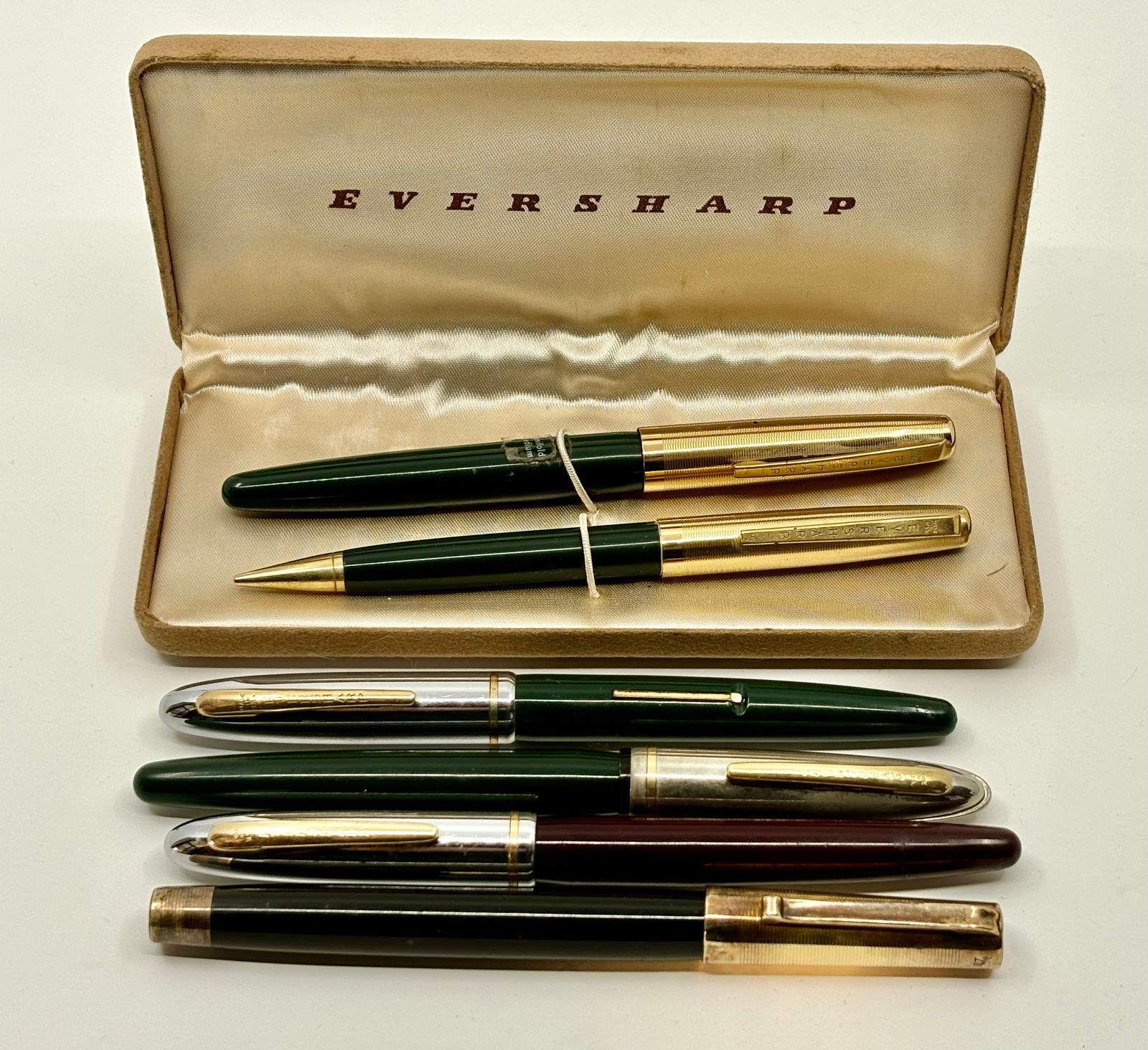 Wahl Eversharp Mid Century Fountain Pens Lot (6) (1 of 1)