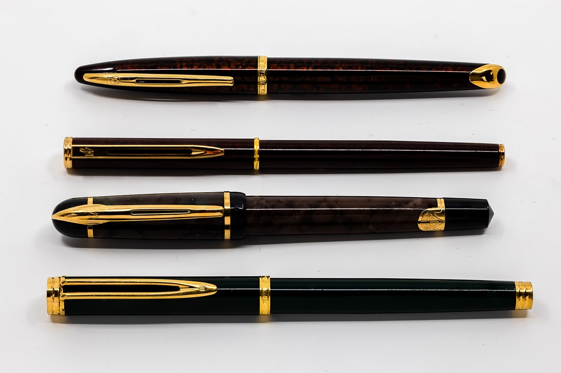 Waterman Modern Fountain Pen Lot (4) (1 of 2)