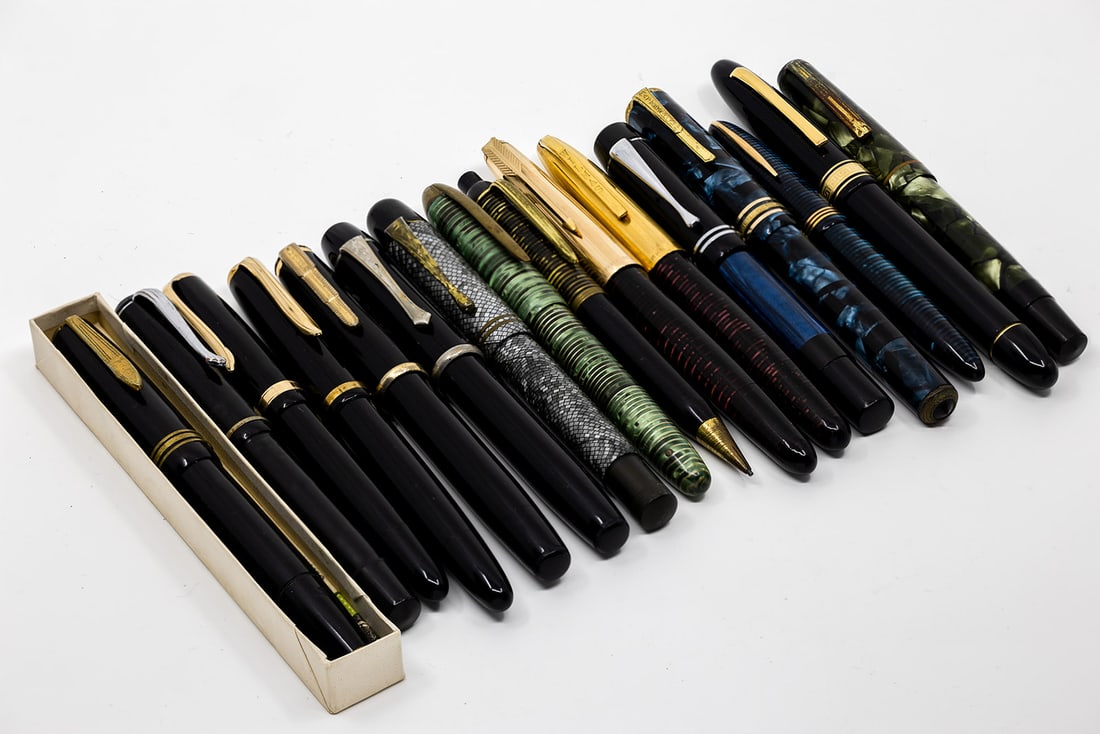 European Made Vintage Fountain Pen Lot (16) (1 of 4)