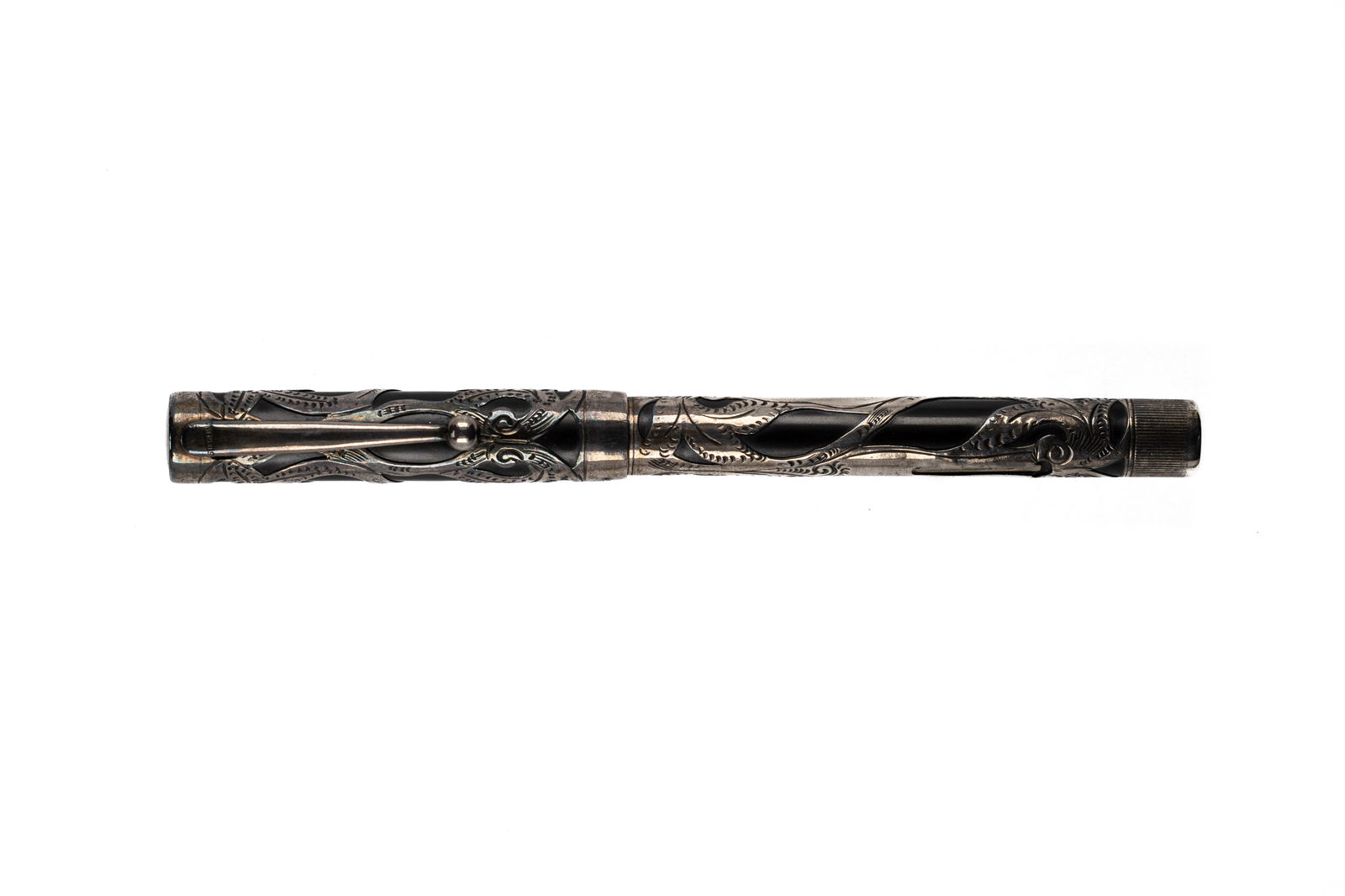 Sheaffer Sterling Silver Scroll Filigree Fountain Pen (1 of 5)