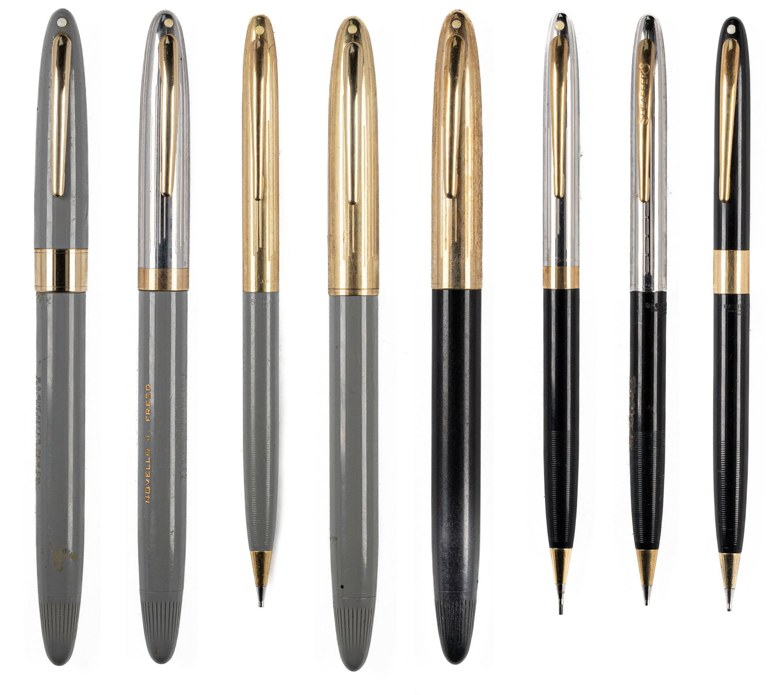 Sheaffer Snorkel Fountain Pen & Pencil Lot (8) (1 of 2)