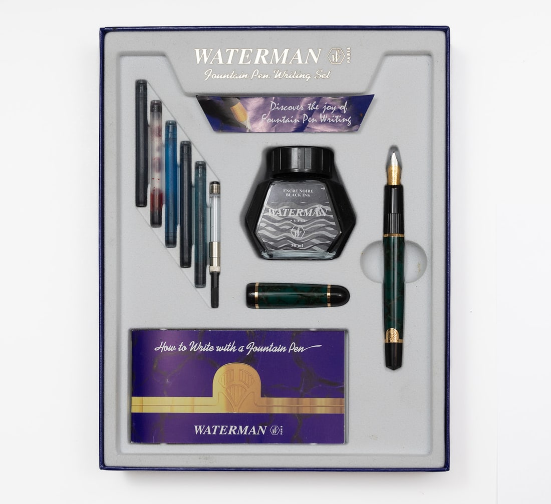 Waterman Phileas Discover Fountain Pen Boxed Set (1 of 3)