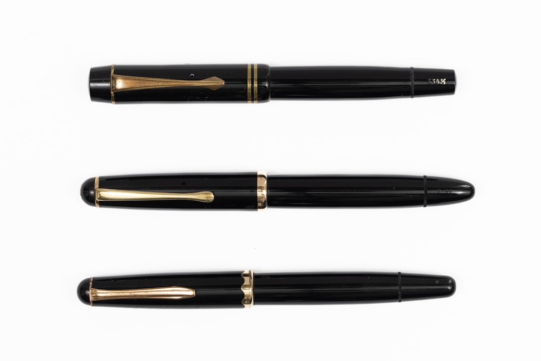 Montblanc 334 1/2, 3-44 & Monte Rosa Fountain Pen Lot (3) (1 of 3)