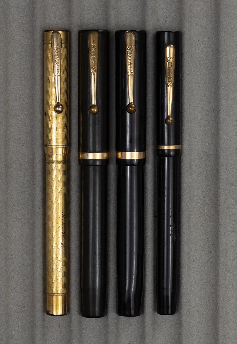 Sheaffer Flattop Fountain Pens (4) (1 of 3)