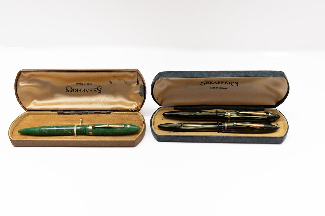 Sheaffer Balance Fountain Pens, Boxed (3) (1 of 2)