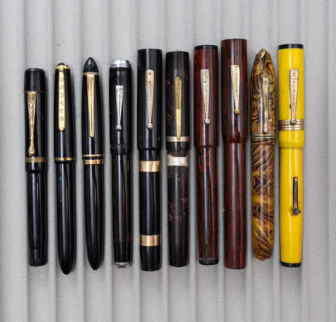 Assorted American & European Fountain Pens (10) (1 of 2)