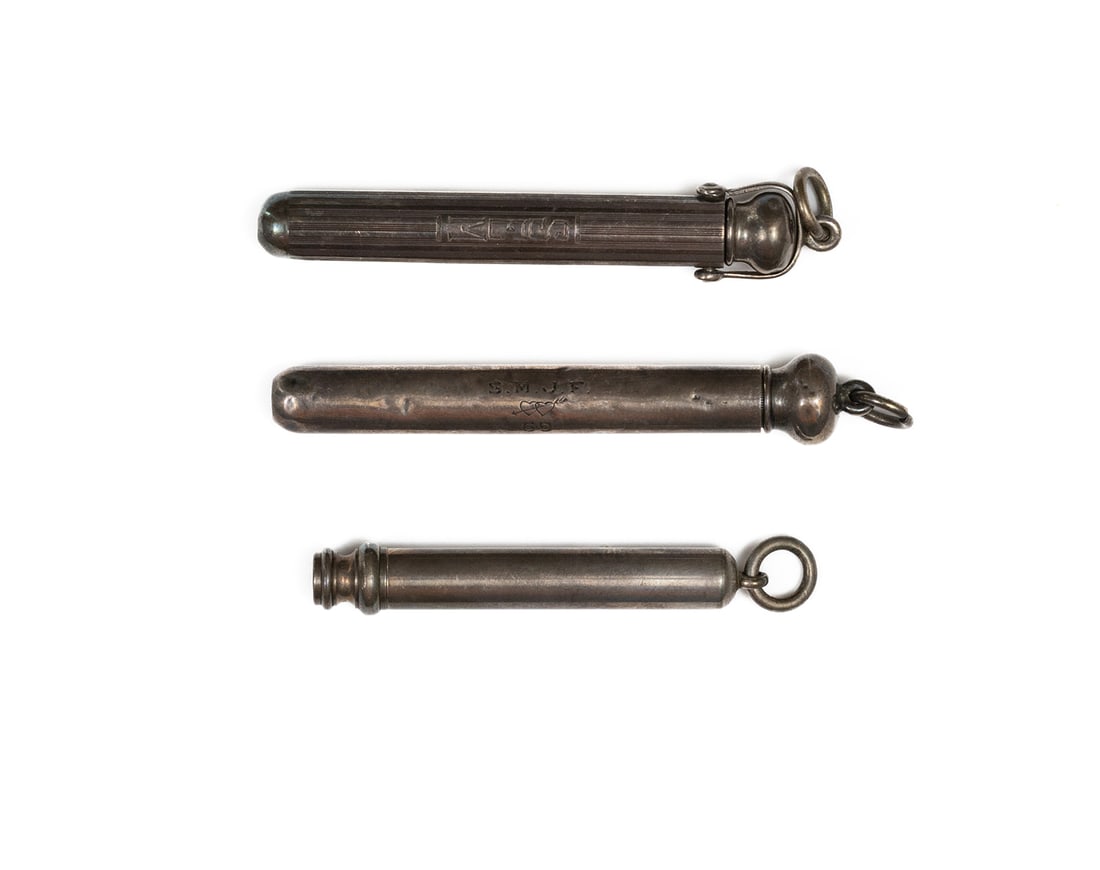 Edward Todd & S Mordan Sterling Silver Magic Pencils (3) (1 of 2)