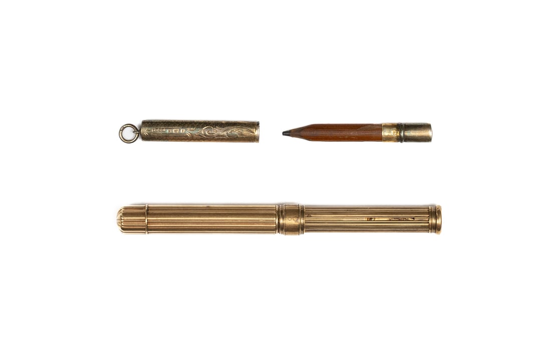 William Vale & Sons Sterling Sheath Pencil & Unmarked Combo (1 of 3)