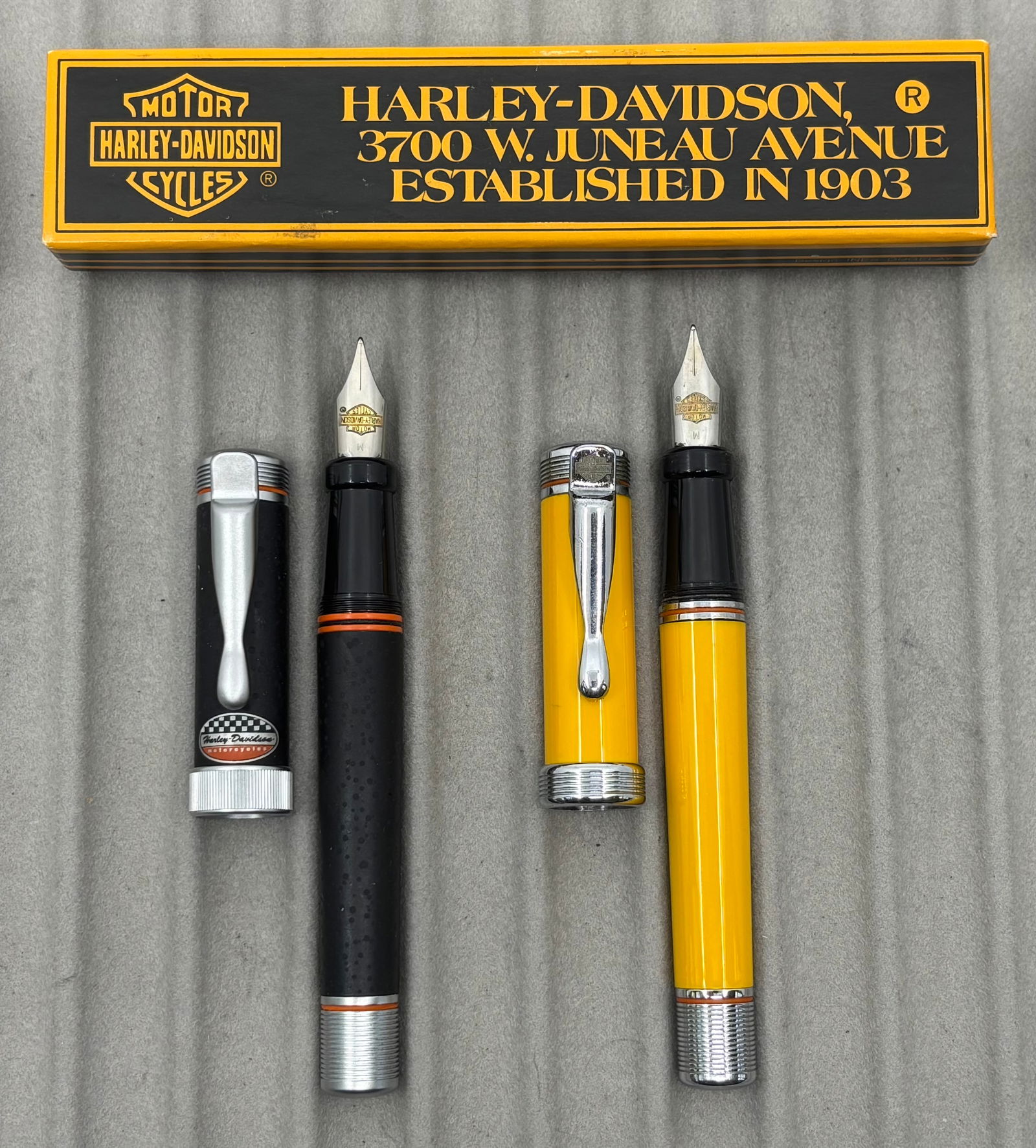 Waterman Harley Davidson Fountain Pens (2) (1 of 1)