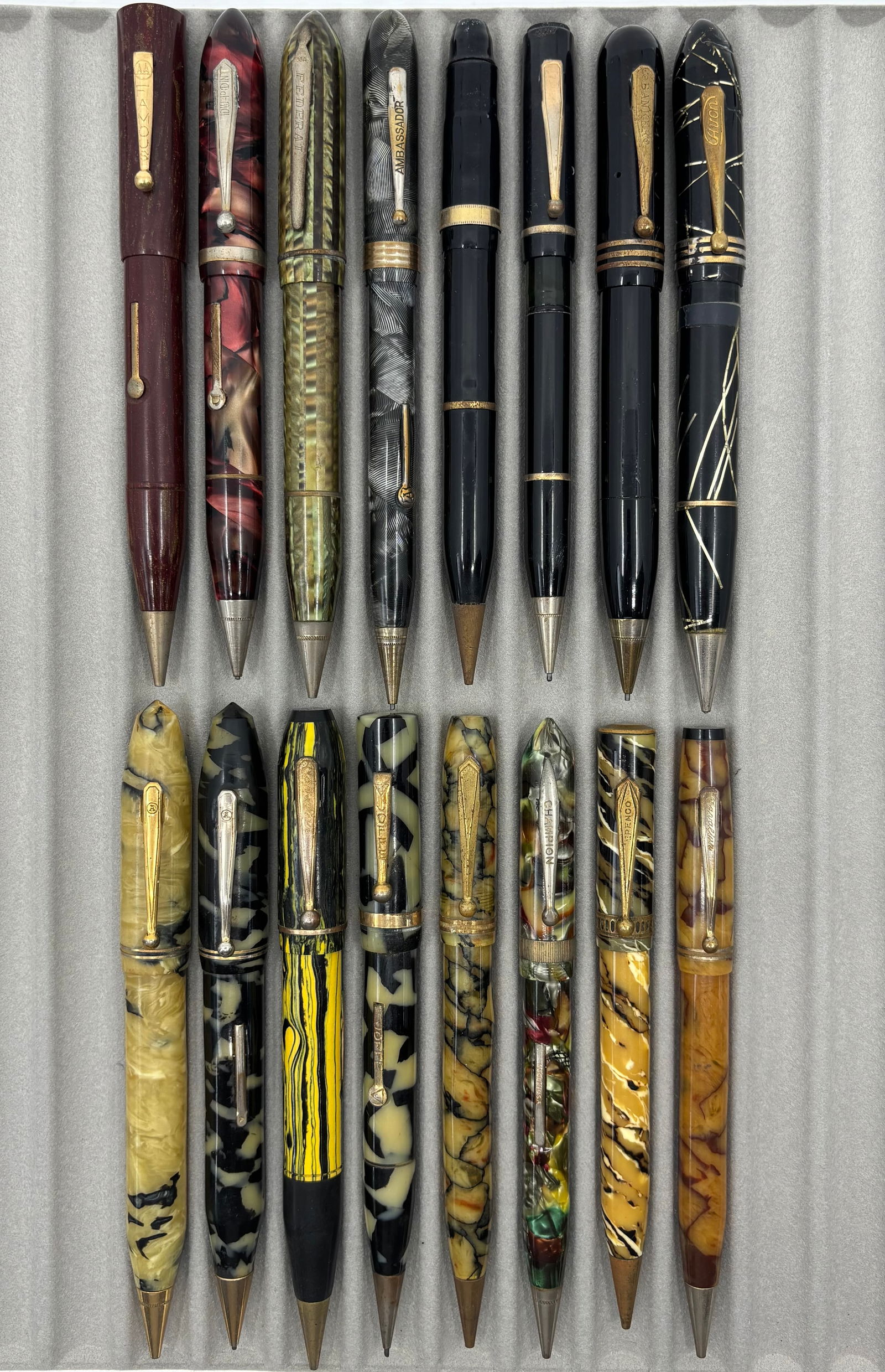 Assorted Fountain Pen & Pencil Combinations (16) Lot C (1 of 2)