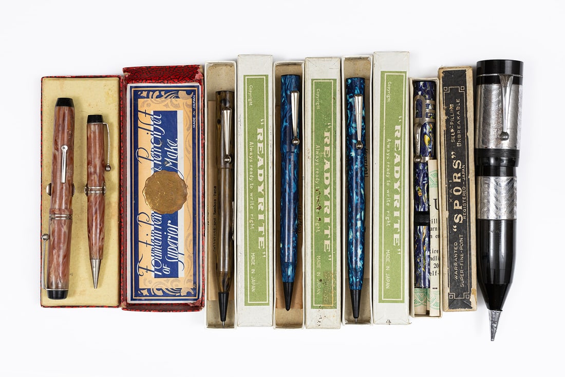 Japanese Fountain Pen & Original Boxes (6) (1 of 2)