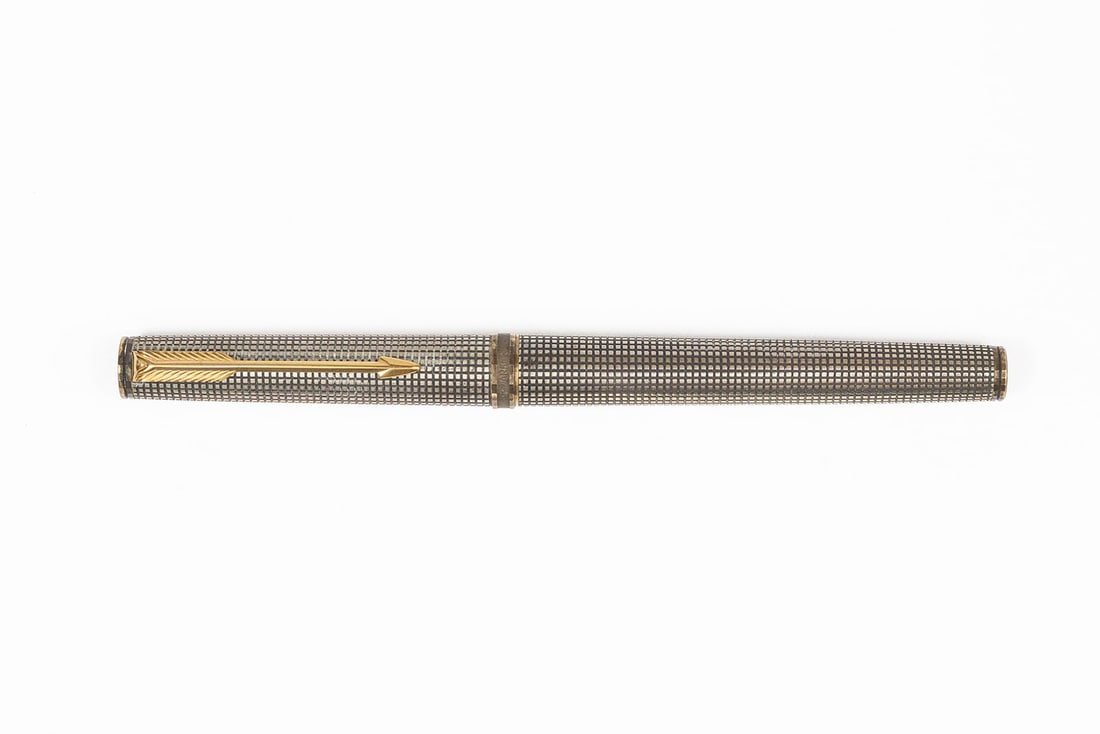 Parker Premier 75 Cisele Sterling Silver Fountain Pen (1 of 3)