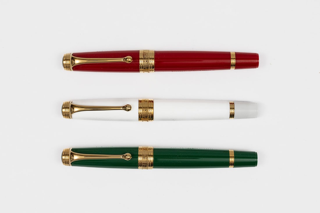 Aurora Italian Flag Bicentennial Trio Fountain Pen LE Set (1 of 4)