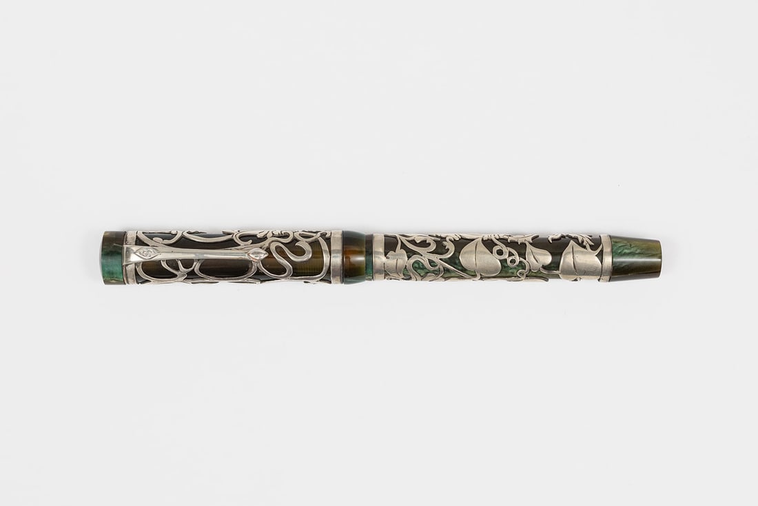 Conway Stewart H Simpole LE Sterling Filigree Rollerball Pen (1 of 4)