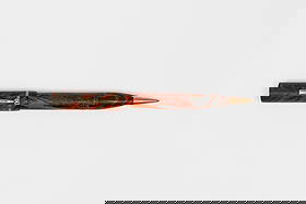 Crocker Oversized Red Mottled Fountain Pen/Pencil Combination: Crocker oversized black chased hard rubber Pen-Pencil. Red mottled hard rubber, imprinted Crocker Pen-Pencil with Crocker Z Boston fine stub 14K nib. Length 6” and 6 1/4” posted, filling m