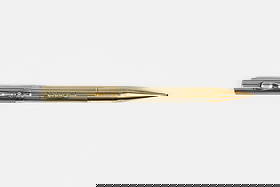 Edward Todd Solid 14K Gold Fountain Pen/Pencil Combination: Edward Todd solid 14K gold pen/pencil combo. Vertical lined pattern Edward Todd pen/pencil combination in solid 14K gold, marked 14K with Edward Todd logo near base of barrel and Edward Todd 3 14K fin