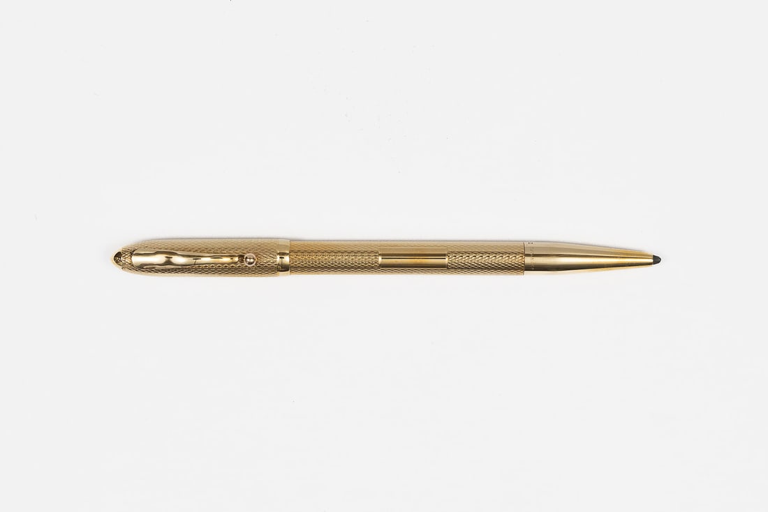 Tiffany Solid 14K Gold Stockbrokers Pencil By LT & Sons, Boxed (1 of 2)