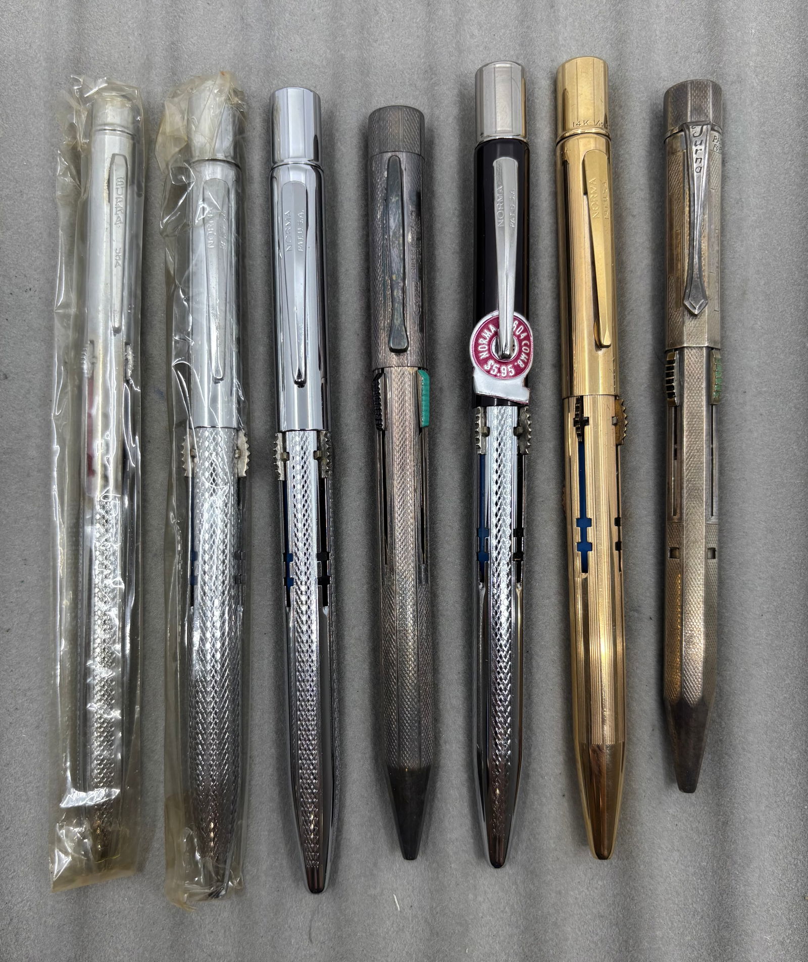 Norma Fend Multi-Colour Mechanical Pencil Lot (7) (1 of 2)