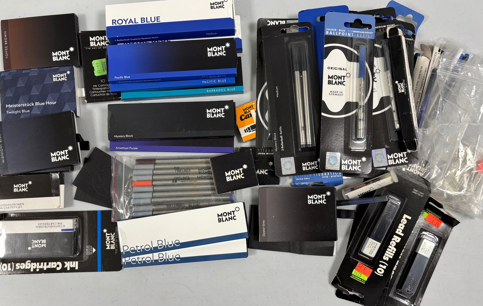 Montblanc Assorted Pen Ink Refill Lot (1 of 1)