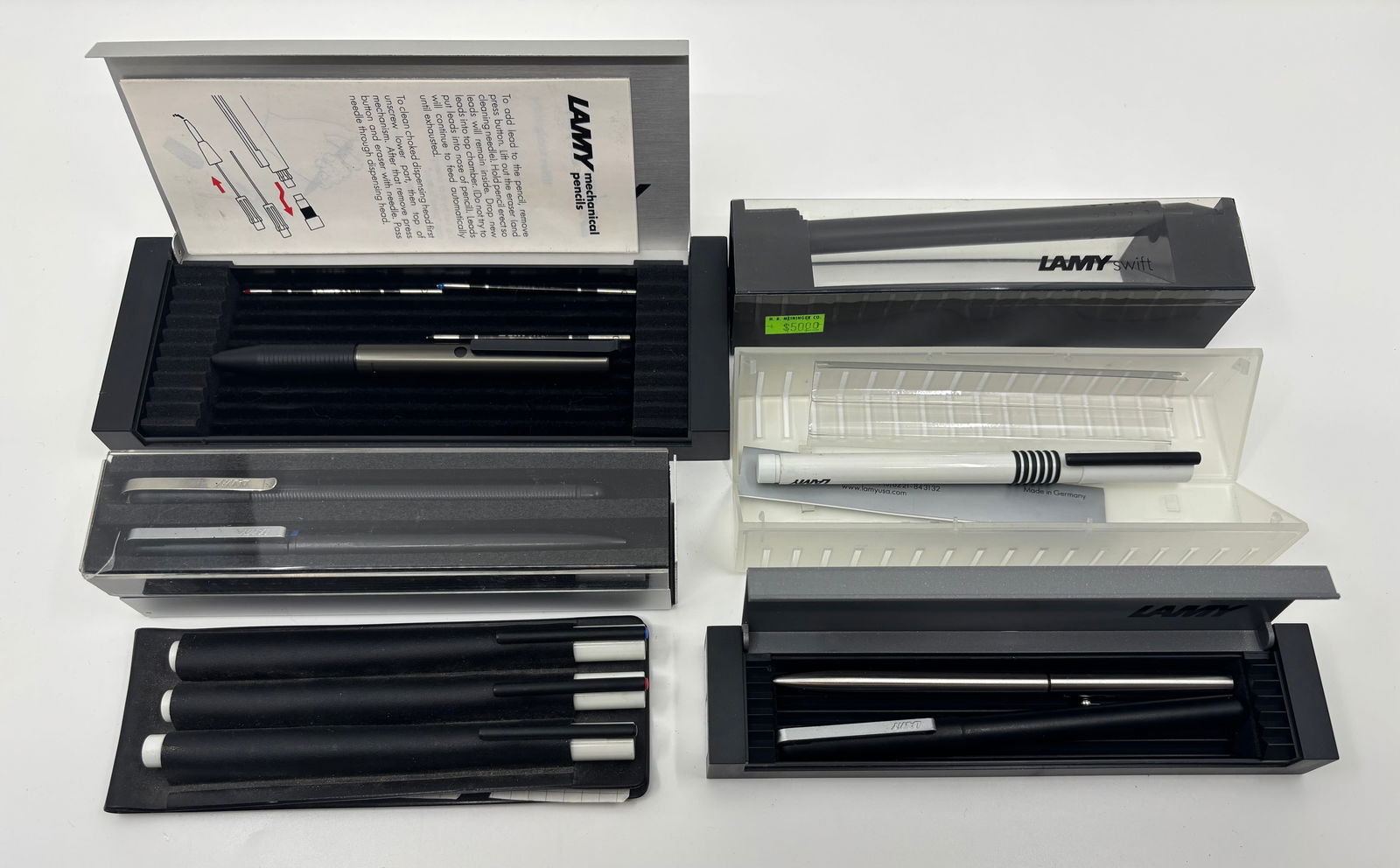 Lamy Pen & Pencil West Germany Lot (9), Boxed - 2