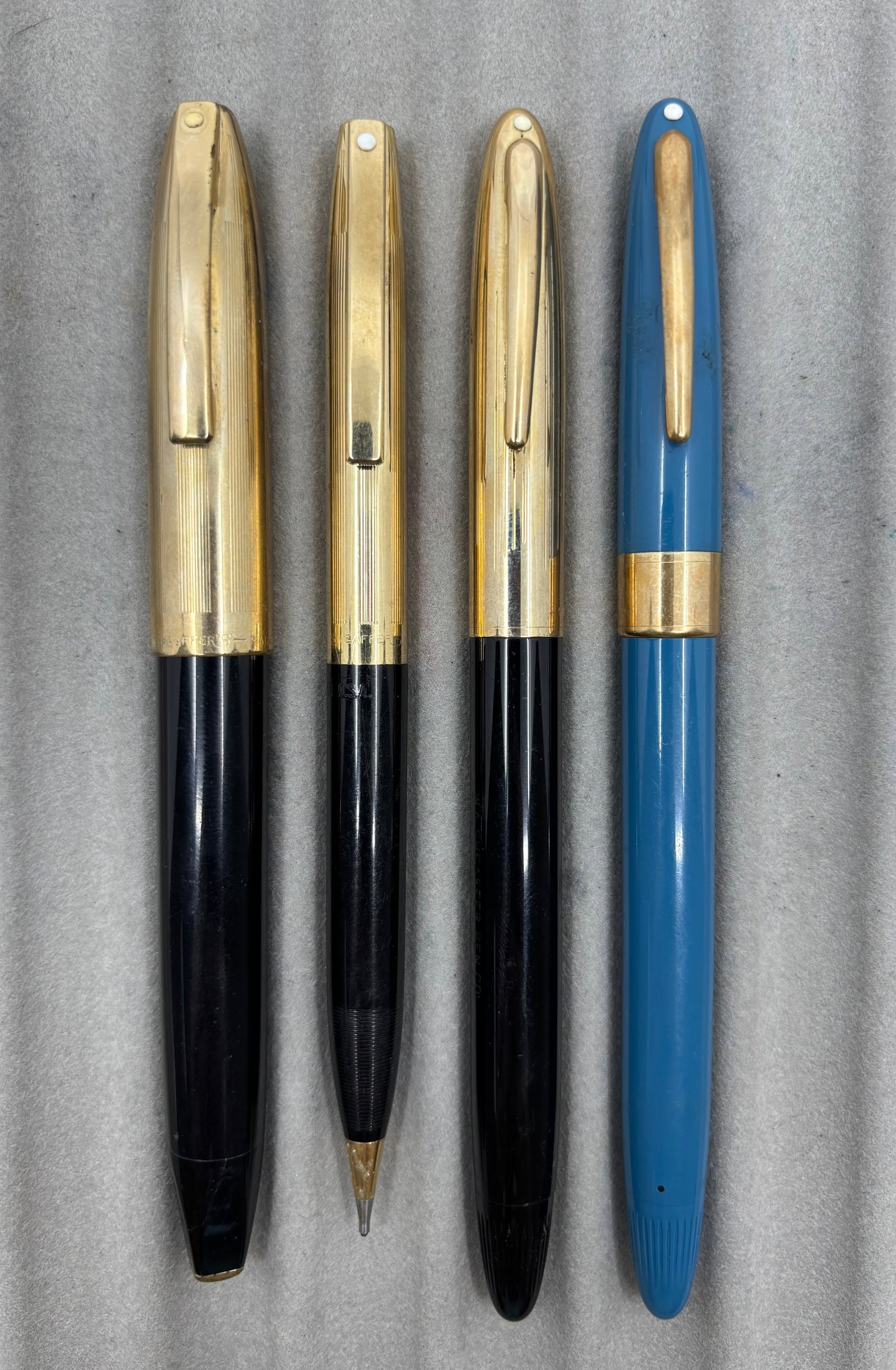 Sheaffer PFM & Snorkel Fountain Pen Lot (4) (1 of 2)