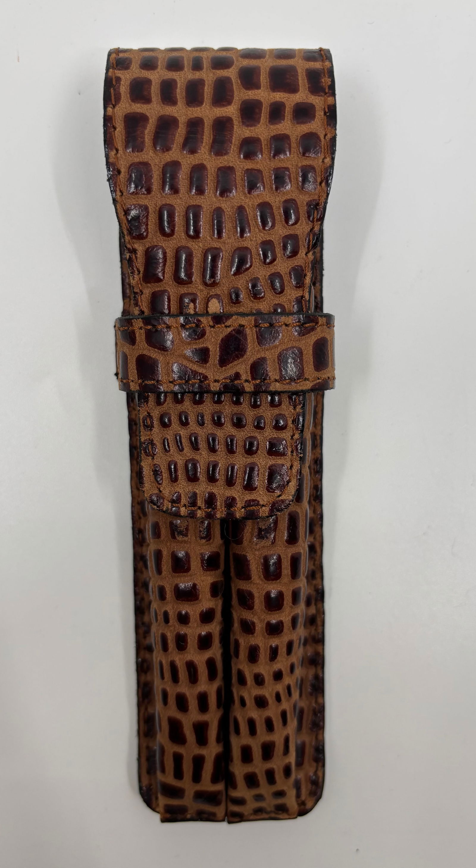 Sailor Magellan Tortoise Ballpoint Pen & Mechanical Pencil Set & Slip Case - 2