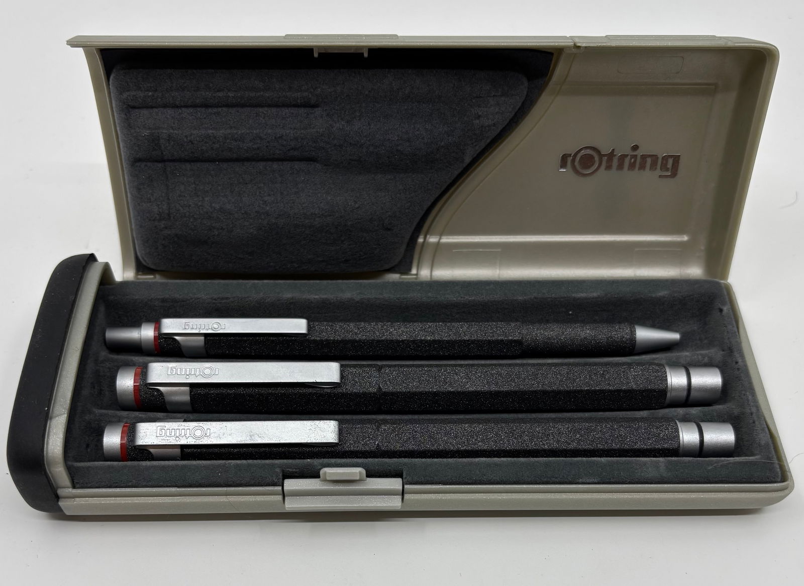 Rotring 600 Newton Lava 3-Piece Fountain Pen Advertising Set (1 of 4)