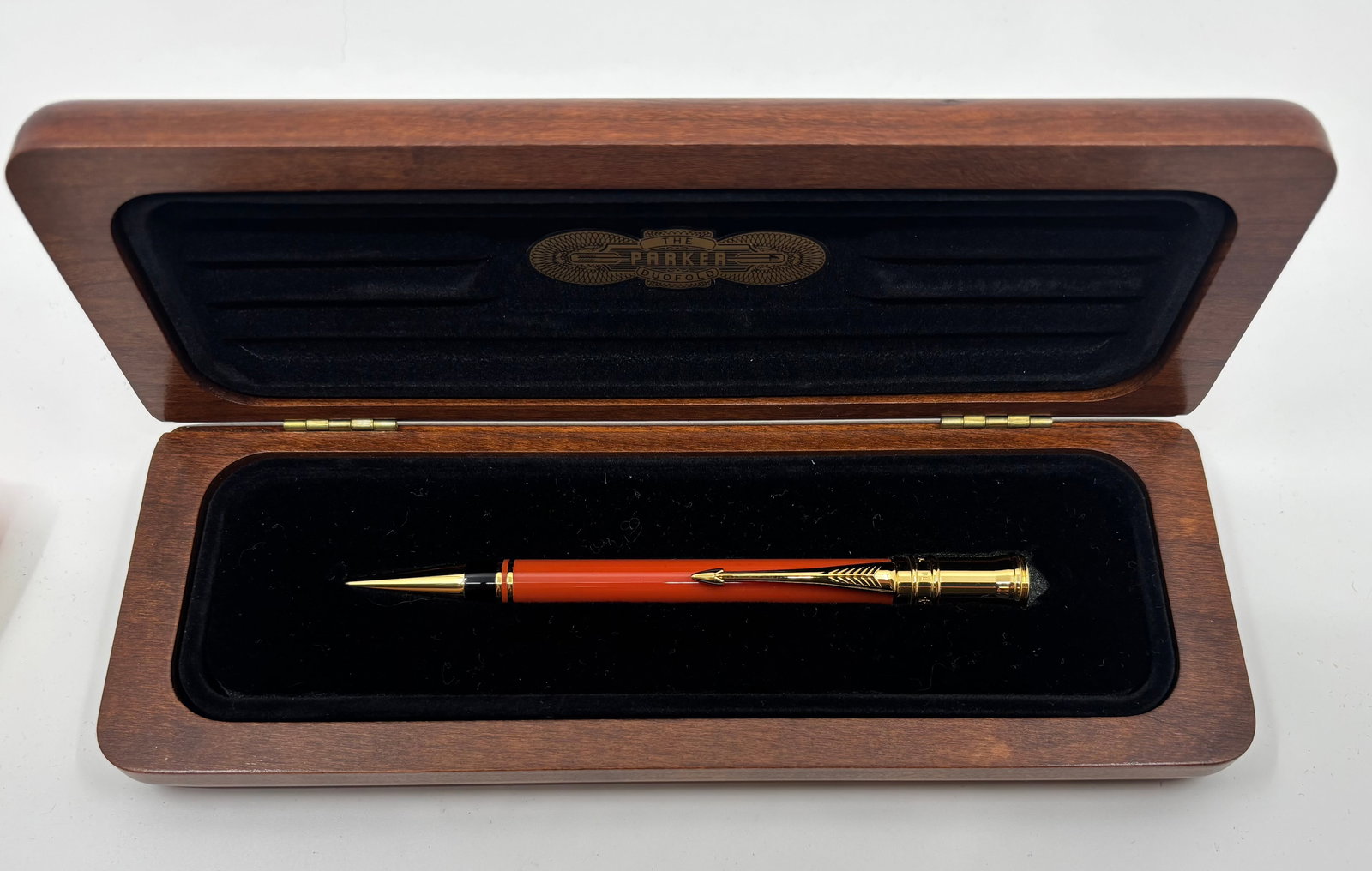 Parker Duofold Centennial Orange SE Mechanical Pencil (1 of 3)
