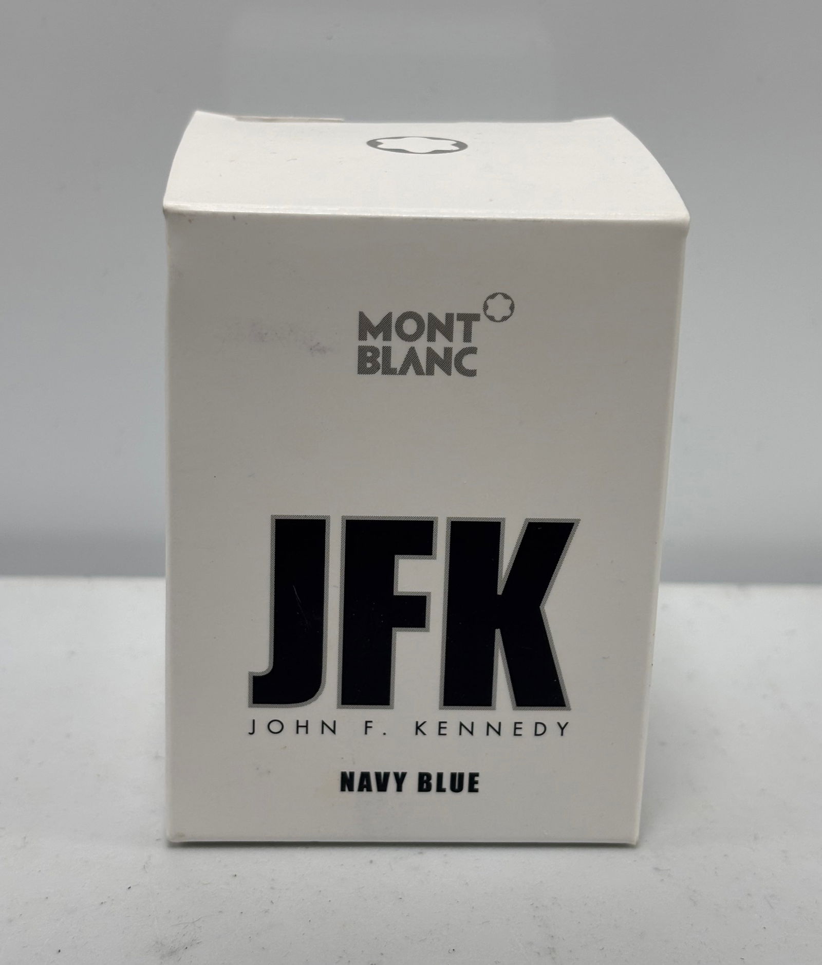 Montblanc JFK Limited Edition Navy Blue Fountain Pen Ink Bottle - 2