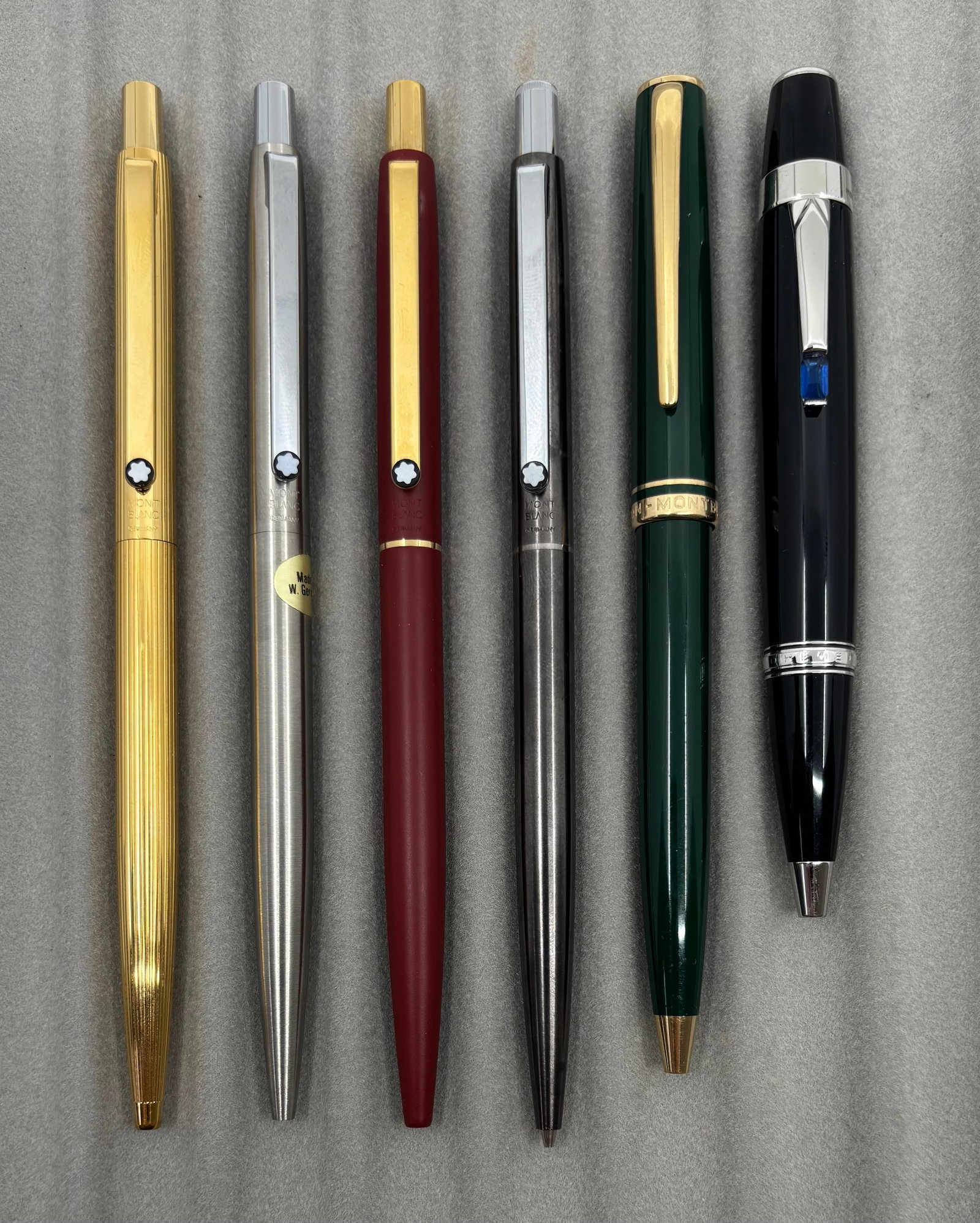 Montblanc Ballpoint Pens & Mechanical Pencil Lot (6) (1 of 2)