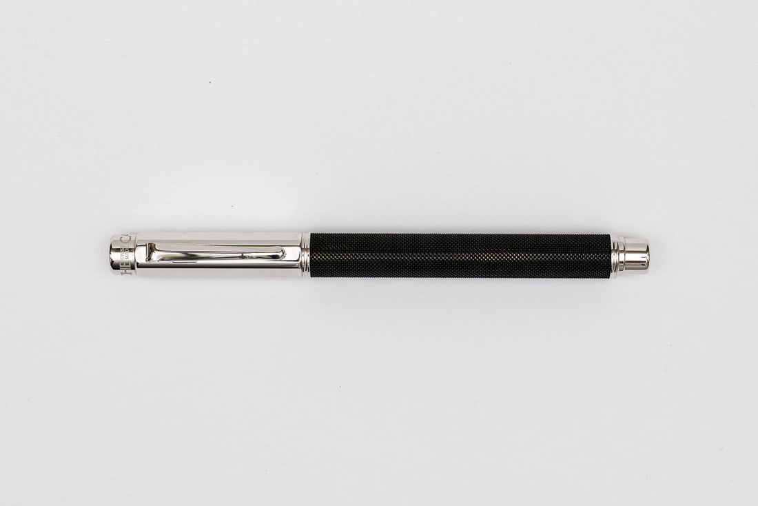Caran d’Ache Varius Ivanhoe Black Rhodium Rollerball Pen (1 of 2)