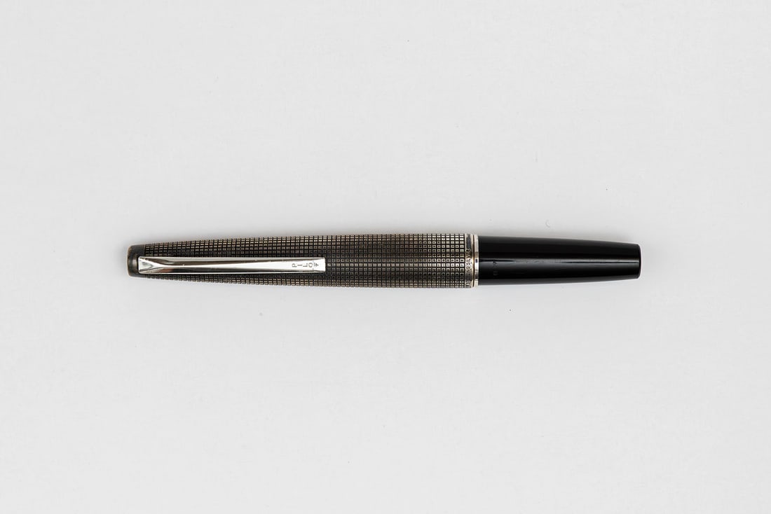 Pilot Elite EWS-1000SS Sterling Silver Pocket Pen, 18K Nib (1 of 3)