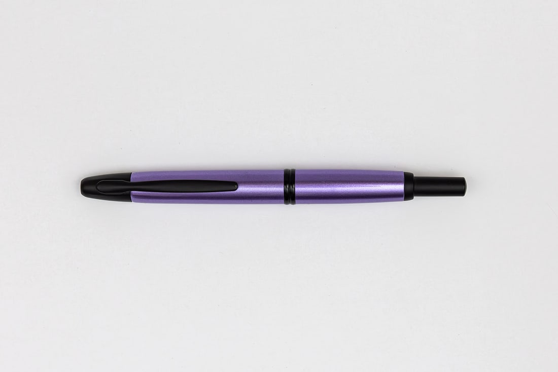 Pilot Vanishing Point Metallic Series Tropical Purple Fountain Pen (1 of 3)