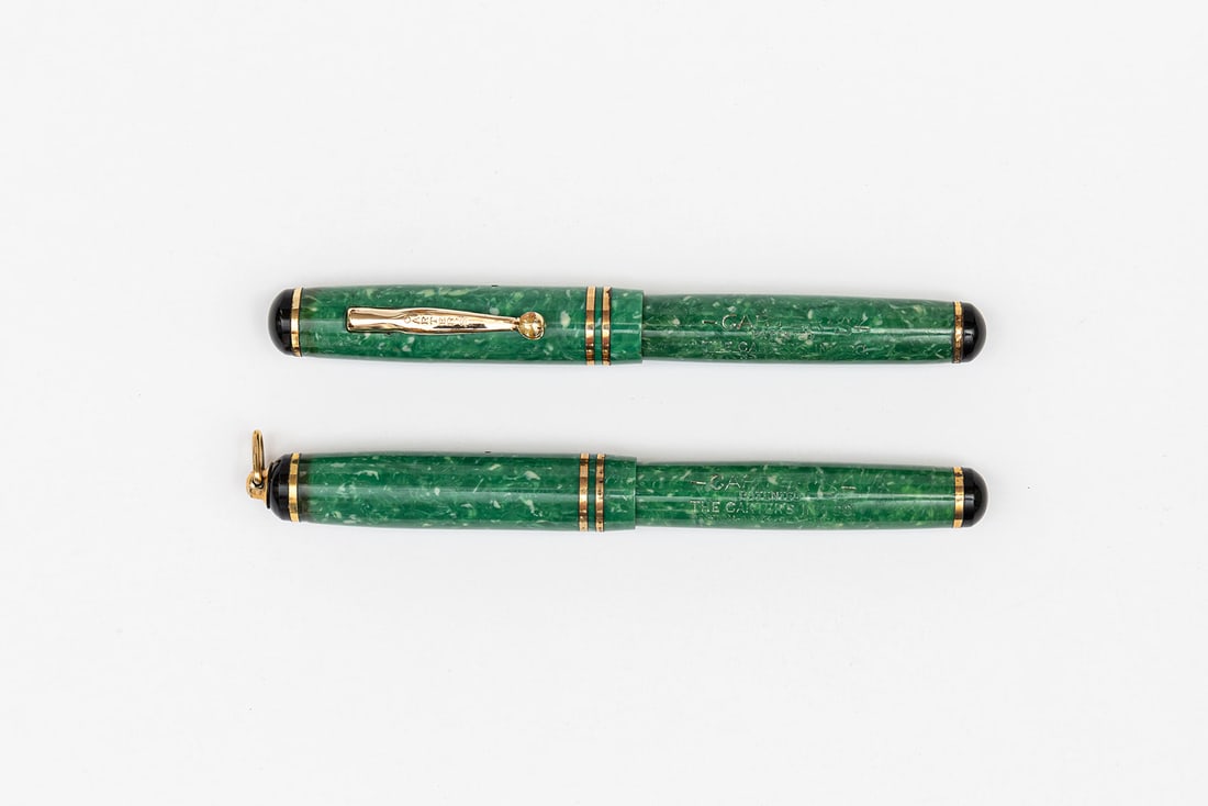 Carter Inx Jade Coralite Vest Pocket Fountain Pens (2) (1 of 3)