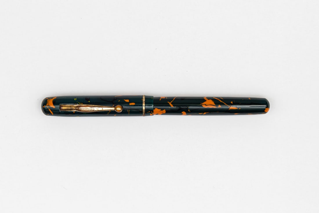 Carter Inx Blue, Orange & Black Fountain Pen (1 of 3)