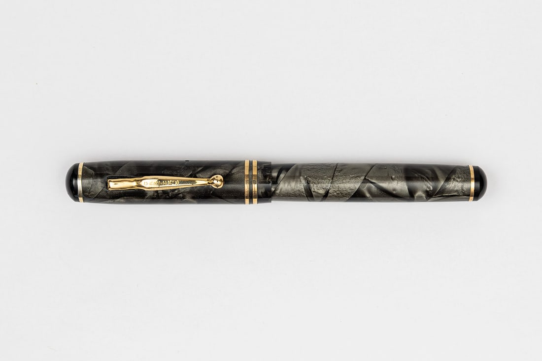 Carter Inx Black Pearl Pearltex Fountain Pen, Flexible Nib (1 of 3)