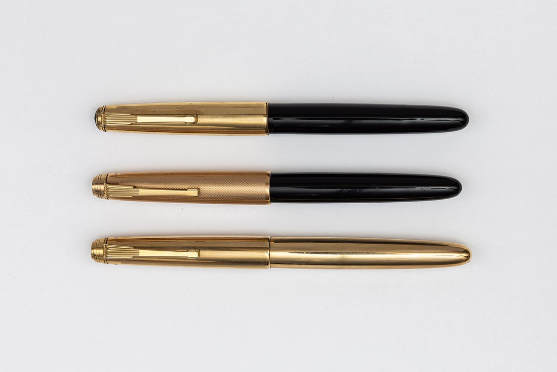 Fend Norma Conical Nib Gold Filled Fountain Pens (3) (1 of 3)